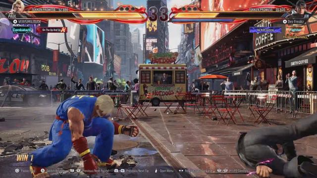 TEKKEN 8 PLAYSTATION 5 EDITION; PAUL PHOENIX VS JIN KAZAMA ONLINE RANKED BATTLE смотреть онлайн