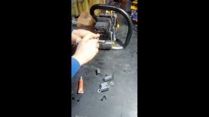 ремонт бензопилы HUTER