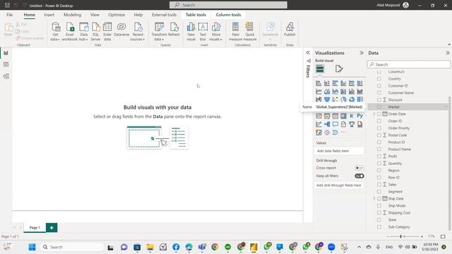 Power BI Training Lesson 1-1: An Introduction to Power BI Desktop смотреть онлайн