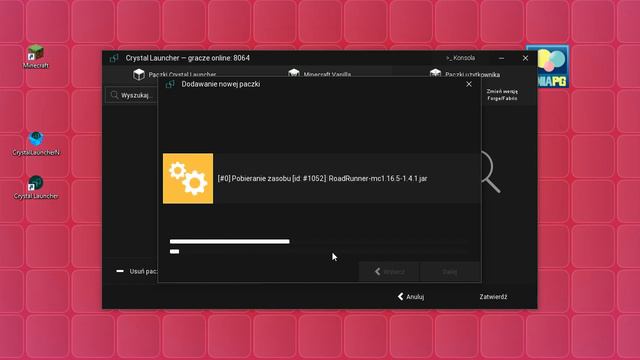Minecraft NON PREMIUM - Jak Zainstalować Paczkę Z CurseForge - Crystal Launcher