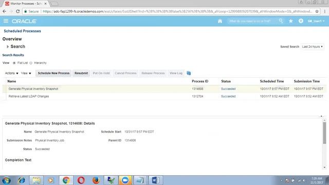 Oracle Fusion Cloud Physical Inventory Counting смотреть онлайн