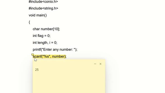 Programming in C| 'C' Program to check whether entered number is integer or float. смотреть онлайн