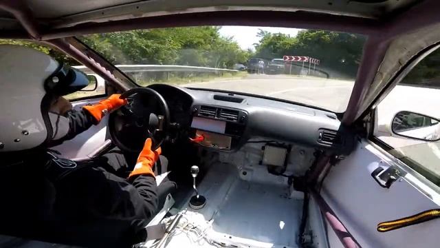 Mirian bananashvili honda civic EK9 type-r Anaga - Sighnaghi смотреть онлайн