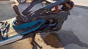 Перелив карбюратора. Финал проекта Мятный. Honda Lead 90. Продаю скутер. 54 такта