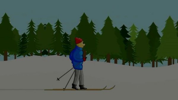 Wintertime! Educative cartoon about winter for children. Winter cartoon for kids