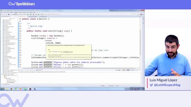 COLECTORES DEL API STREAM JAVA 8 смотреть онлайн