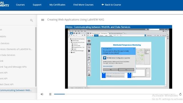 Web development using LabVIEW part 3 | Communication APIs | system link API | HTTP client API смотреть онлайн