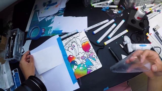 I Found the Best Way to Use Copic Markers смотреть онлайн