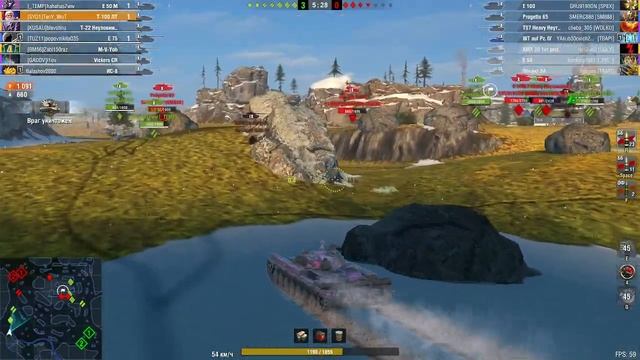 БЫСТРЫЙ Т100ЛТ - Обзор от Среднего Игрока WOT BLITZ | WOT BLITZ Average Player Review смотреть онлайн