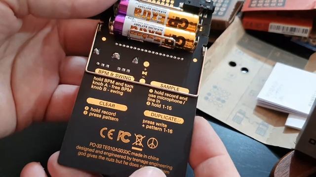Teenage Engineering Pocket Operator PO-33. Распаковка и первые впечатления смотреть онлайн