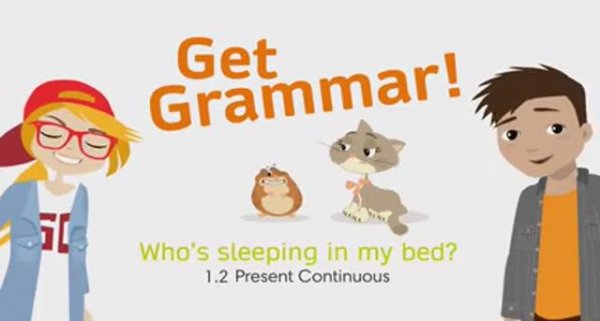 Go Getter 3 1.2 Grammar. Who’s sleeping in my bed? Present Continuous