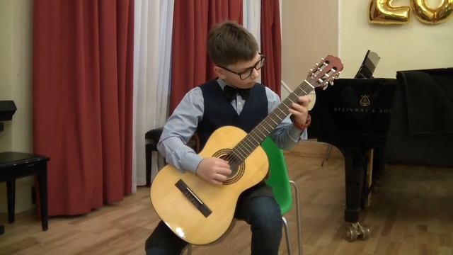 А.Виницкий - этюд 5 босса - нова исполняет Ошеров Артём смотреть онлайн