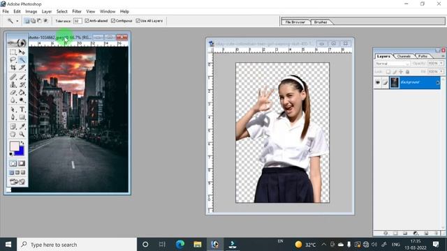 Convert JPG To PNG | How To Convert JPG To PNG Image | How To Change Background In Photoshop