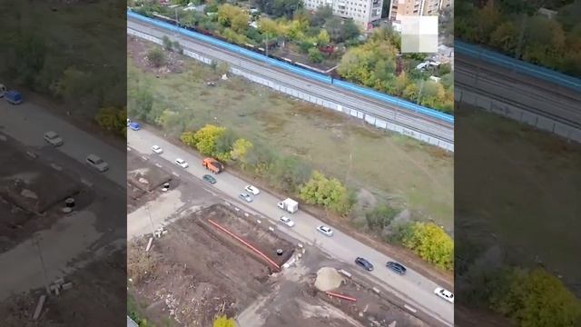 В Самаре Заводское шоссе снова ремонтируют смотреть онлайн