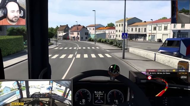 Posledních 20 Kč a Nádherný Francouzský Venkov | #45 Euro Truck Simulator 2 CZ Let's Play смотреть онлайн
