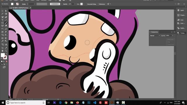 Doodle art color Speed art Illustrator #doodleart смотреть онлайн
