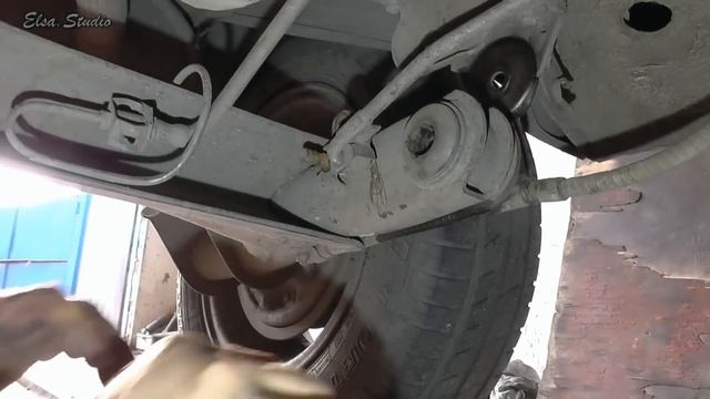 Замена сайлентблоков задней балки ВАЗ 21099 смотреть онлайн