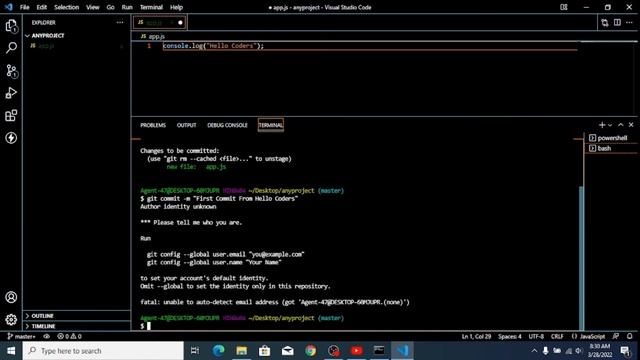 Git Tutorials || Try Most Used Commands || Attach Git Into Folder || Part-2 смотреть онлайн
