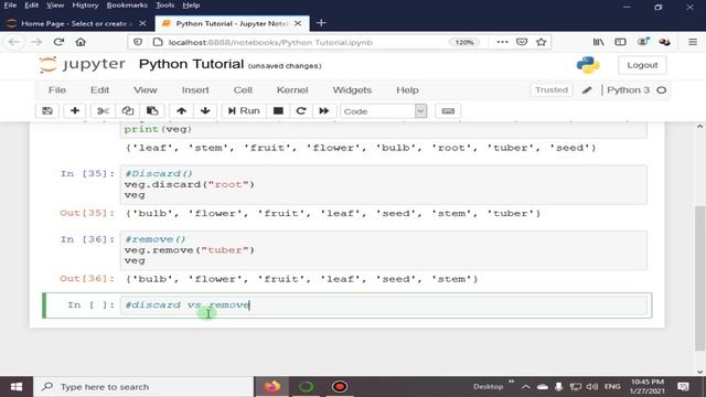Deleting & Removing Set Items | Python 4 You | Lecture 138 смотреть онлайн