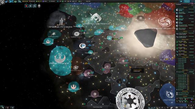 [15] RISE OF THE EMPIRE: Stellaris Star Wars Mod смотреть онлайн