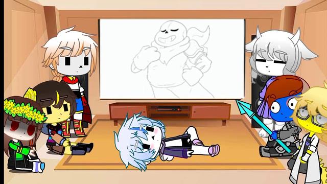 Undertale reacts to Undertale Says A Lot AU bit Animated || Read DISCRIPTION || смотреть онлайн