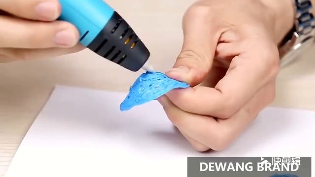 D11 Demo- 3D pen with 3 filaments at the same time- click to switch color смотреть онлайн