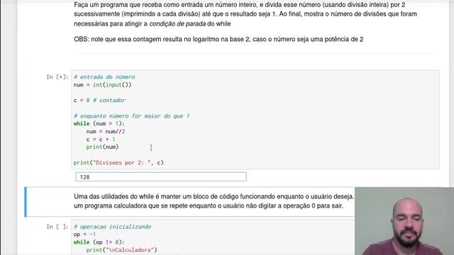 IPE em Python (5) 3 - Estrutura de repetição while смотреть онлайн