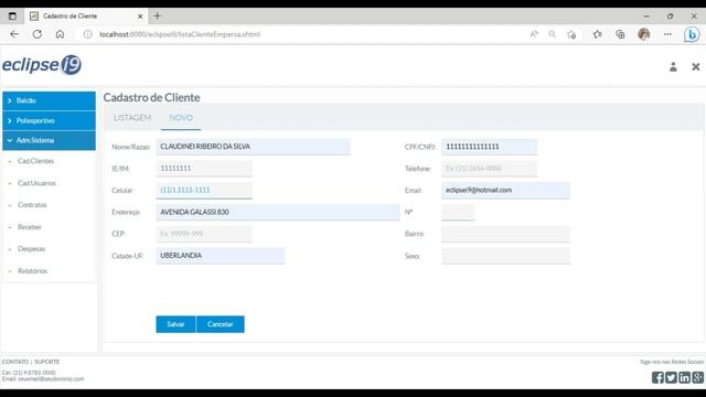 Apresentação Projeto JSF(JavaServer Faces), com Layout PrimeFaces Adamantium смотреть онлайн