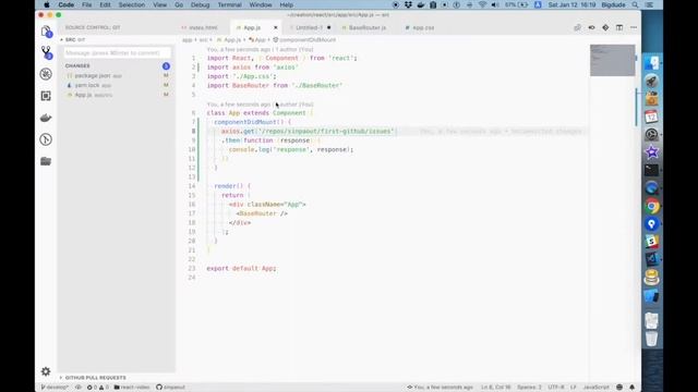 React intermediate course.Part 5: Setup Github api смотреть онлайн