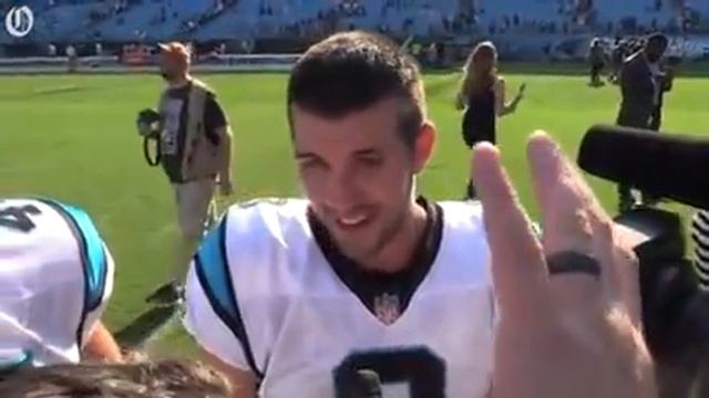 Panthers Graham Gano reacts after kicking 63-yard field goal to beat Giants смотреть онлайн