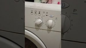 Indesit WIUN 103 интенсивно мигает ЗАМОК + правый индикатор(...