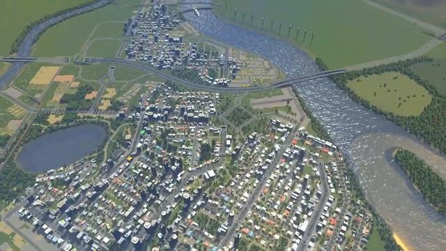 Cities Skylines blue roads when zoomed in/out FIXED смотреть онлайн