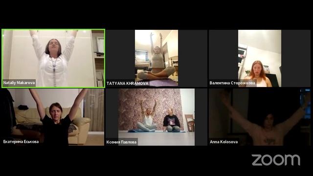 Наталья Макарова. Кундалини йога на Осеннее Равноденствие. смотреть онлайн