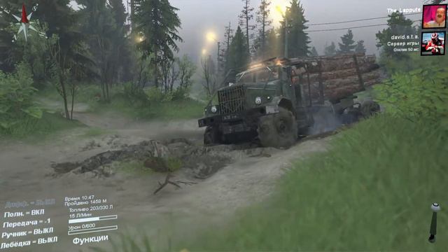 Spintires. Карта "Широкая река". Stream смотреть онлайн