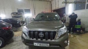 Чип тюнинг Тойота Прадо дизель с замером разгона