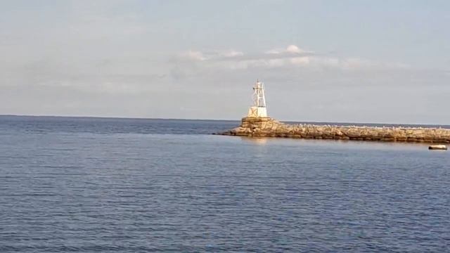 Плывем на катамаране на остров Коневец смотреть онлайн