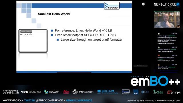 embo++ 21- Nino Vidovic - Every Byte Counts - How a Toolchain Saves Resources смотреть онлайн