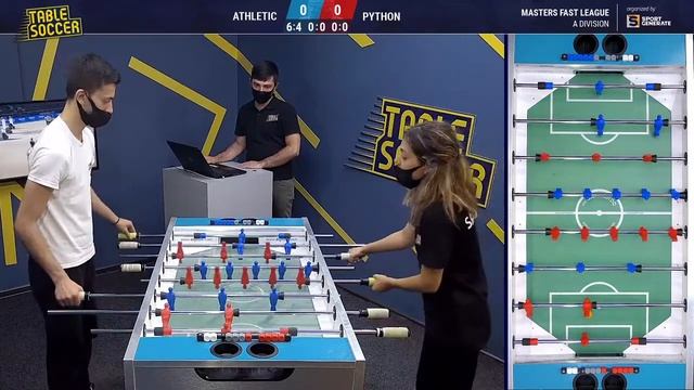 Table Football | N.Martirosyan(ATHLETIC) - M.Sahakyan(PYTHON) 23.07.2021 22:20(GMT+4) | MFL смотреть онлайн
