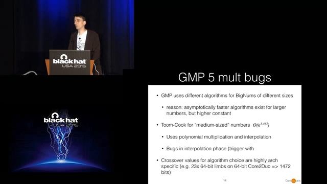 Black Hat USA 2015 - Assessing And Exploiting BigNum Vulnerabilities смотреть онлайн