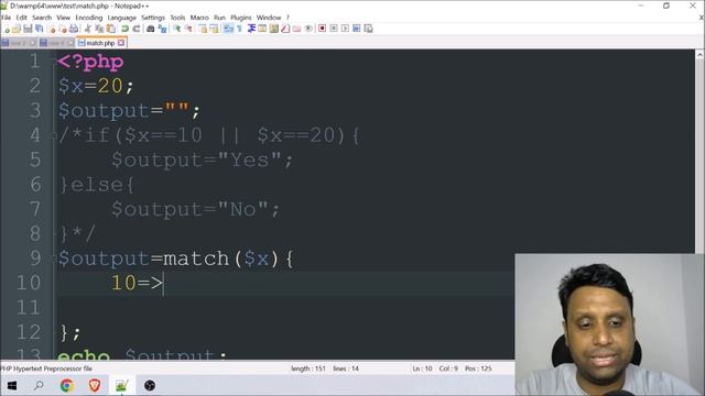 What is PHP 8 Match Expressions | PHP 8 Best Feature | Match Expressions | Programming with Vishal смотреть онлайн