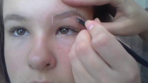 Коррекция формы бровей & Как правильно выщипать брови?