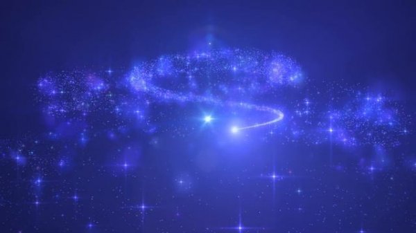 Blue Classic Trails ~Space Wallpaper~ 4K Longest FREE Motion Background HD AA-vfx