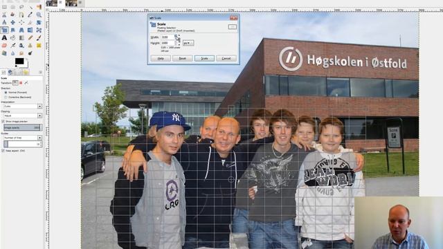 Gimp 2.8 - Lagdelt bilde i Gimp смотреть онлайн