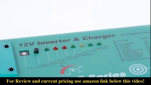 Review AIMS Power PICOGLF25W12V120AL Green AIMS 2500 Watt 12VDC to 120VAC Power Inverter Charger wi смотреть онлайн