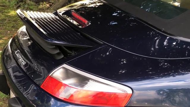 1999 PORSCHE 911 CARRERA CABRIOLET смотреть онлайн