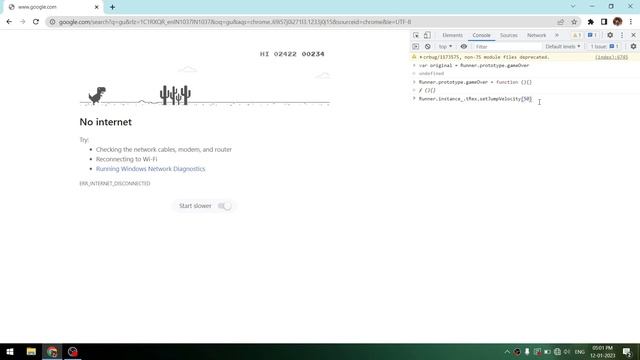 How to Hack Chrome Dinosaurs Game in 3 minutes!! смотреть онлайн