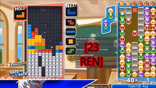 Puyo Puyo Tetris – Wumbo Combos (Perfect Clear End) смотреть онлайн