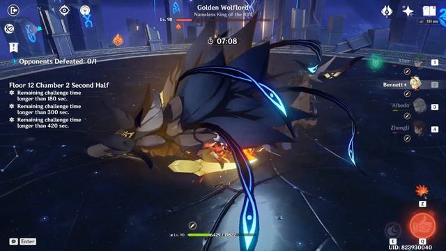 Spiral Abyss 3.3 - Yae Miko Burning and Xiao Double Geo - Floor 12 (9★) - Genshin Impact смотреть онлайн