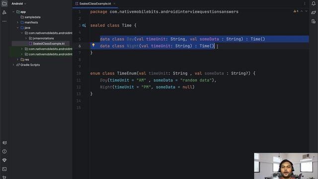 When to use Sealed Class, how it's different than Enum Class || Android Interview Question & Answer смотреть онлайн