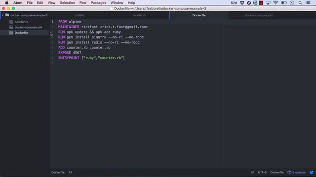 Docker Compose - Building Applications With Docker Compose - Lesson 03 смотреть онлайн